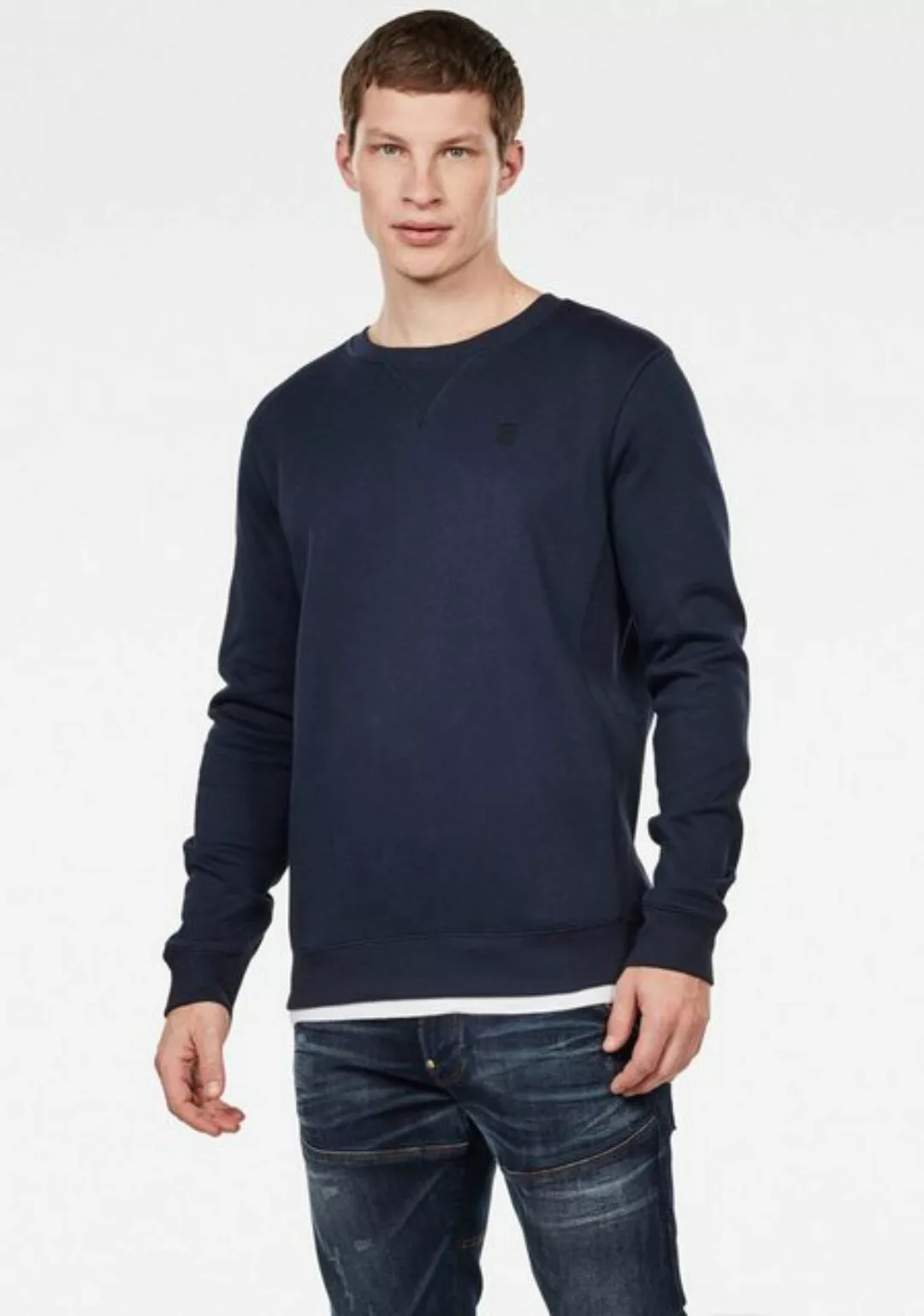 G-star Premium Core Sweatshirt L Dark Black günstig online kaufen