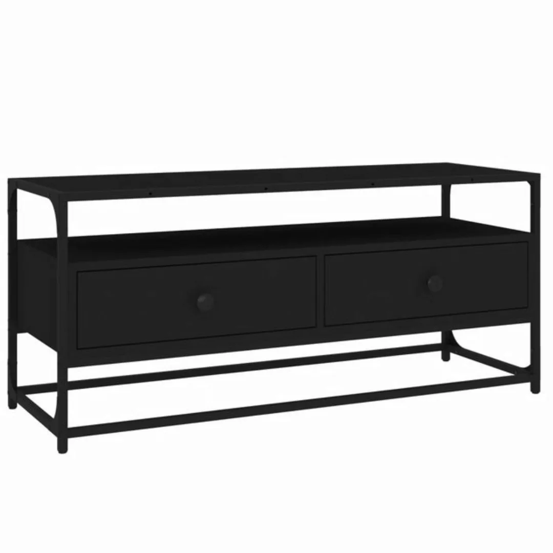 Vidaxl Tv-schrank Schwarz 100x35x45 Cm Holzwerkstoff günstig online kaufen