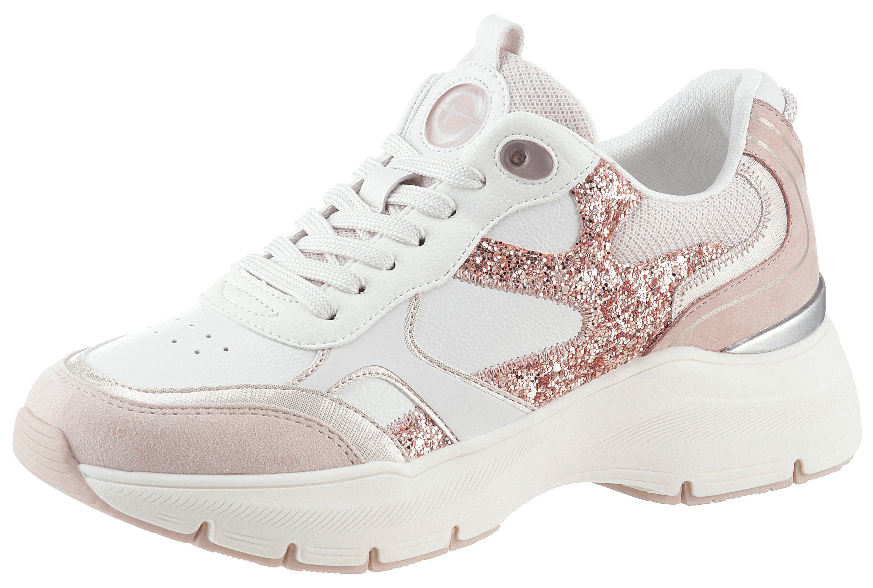 Tamaris Keilsneaker, Plateau, Freizeitschuh, Schnürschuh mit günstig online kaufen