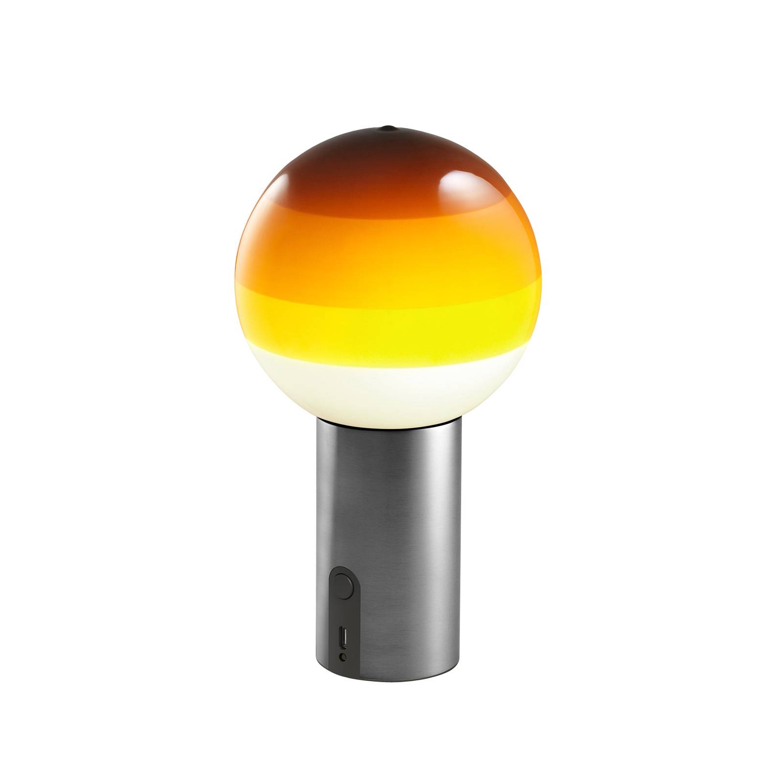 MARSET Dipping Light Tischlampe bernstein/grafit günstig online kaufen