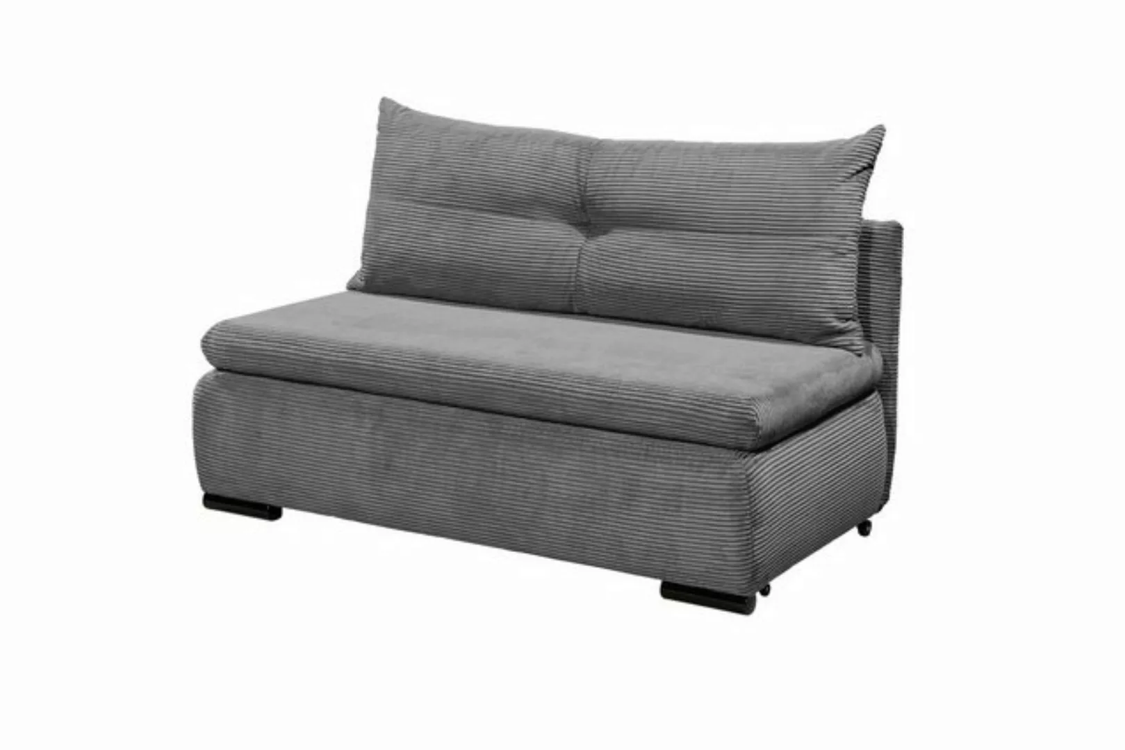 freiraum Schlafsofa CHARLIE 2FBK, Liegefläche 200x150cm, in ash - 153x75x83 günstig online kaufen