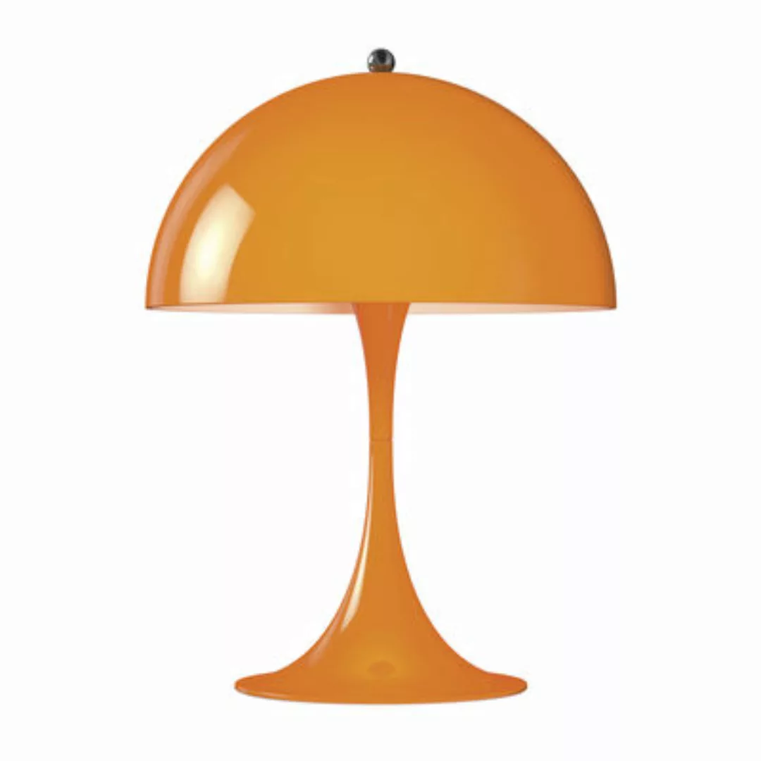 Tischleuchte Panthella Mini LED metall orange / H 33,5 cm - Metall - Louis günstig online kaufen