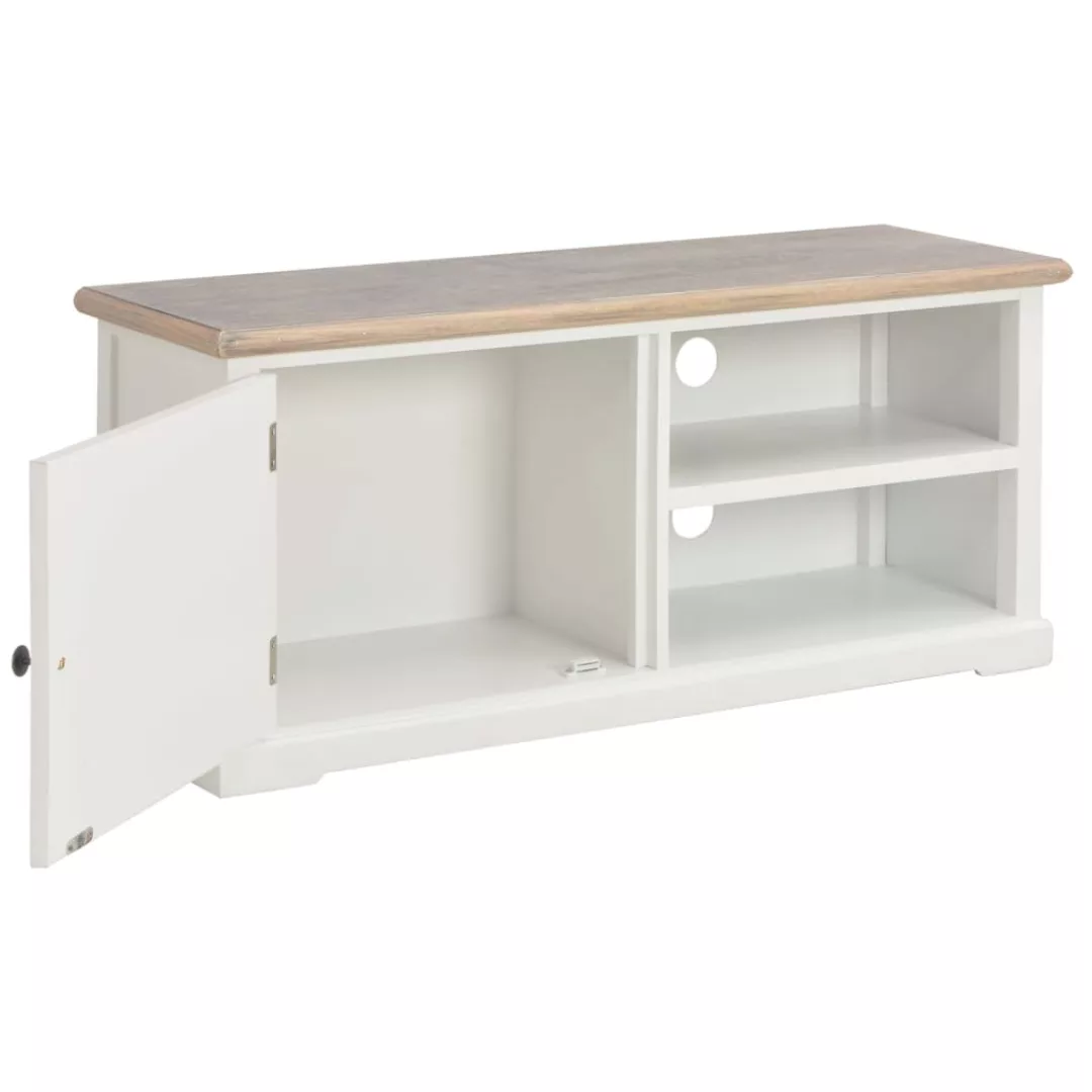 Tv-schrank Weiß 90x30x40 Cm Holz günstig online kaufen