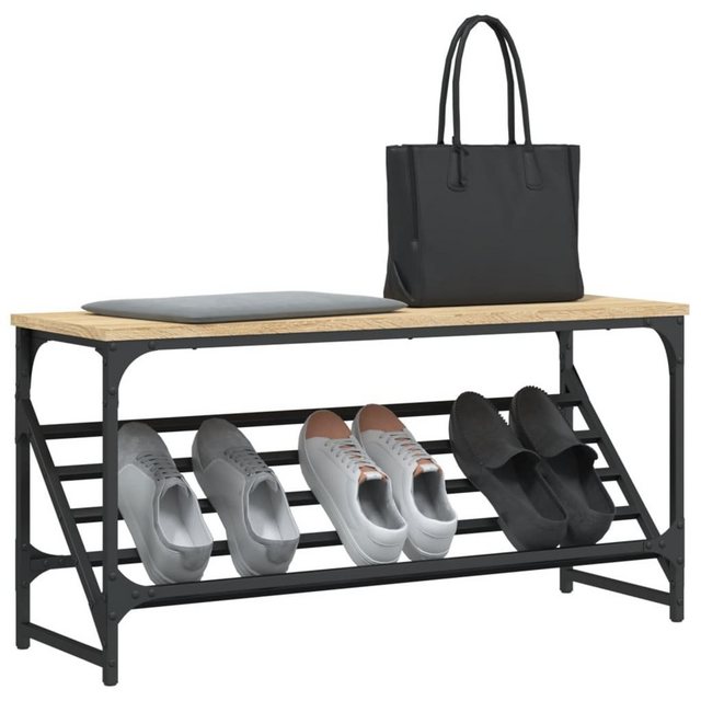 vidaXL Schuhschrank Schuhregal Sonoma-Eiche 90x30x45 cm Spanplatte günstig online kaufen