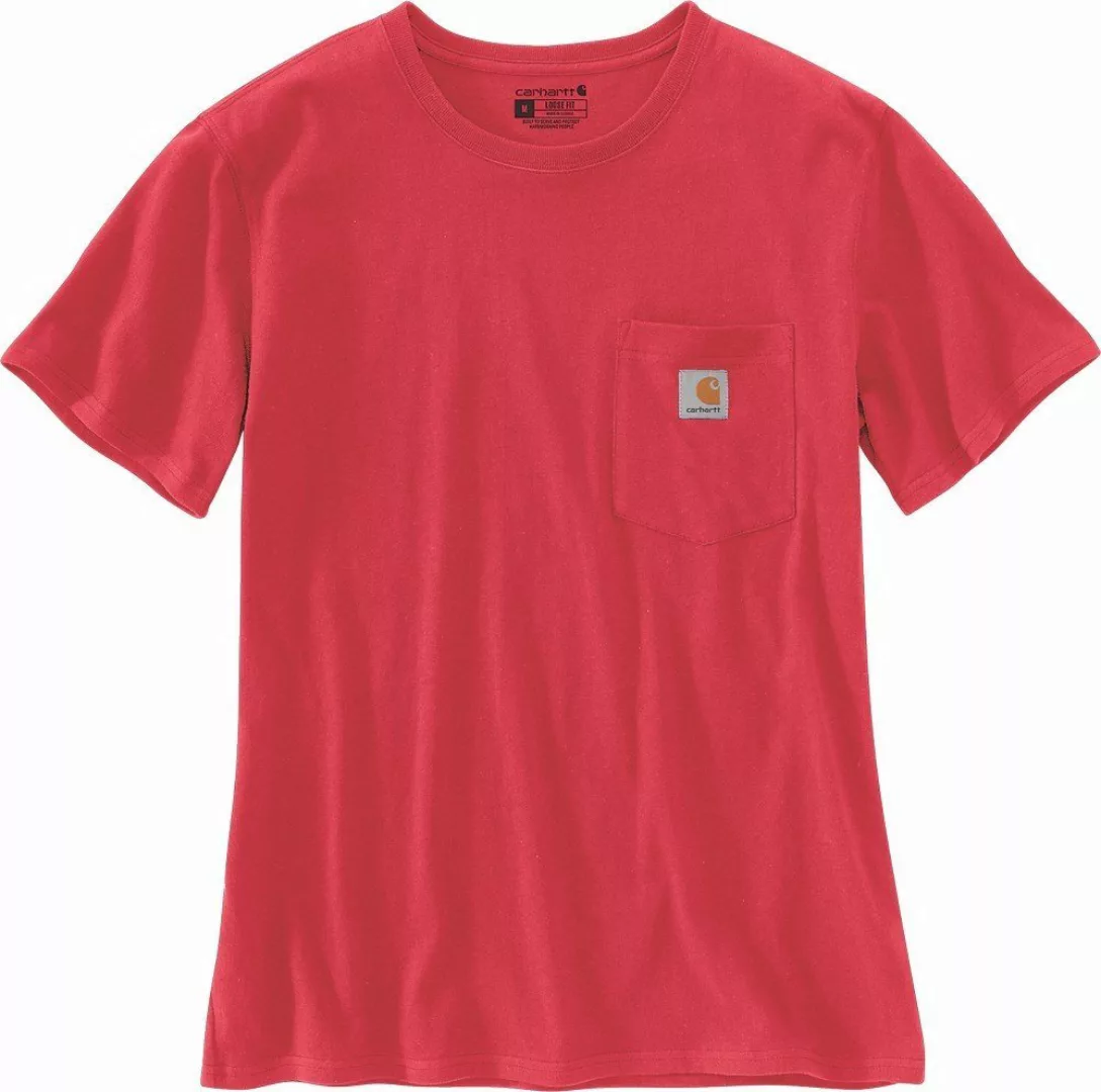 Carhartt Rundhalsshirt Carhartt WORKW POCKET S/S T-SHIRT 103067 (1-tlg) günstig online kaufen