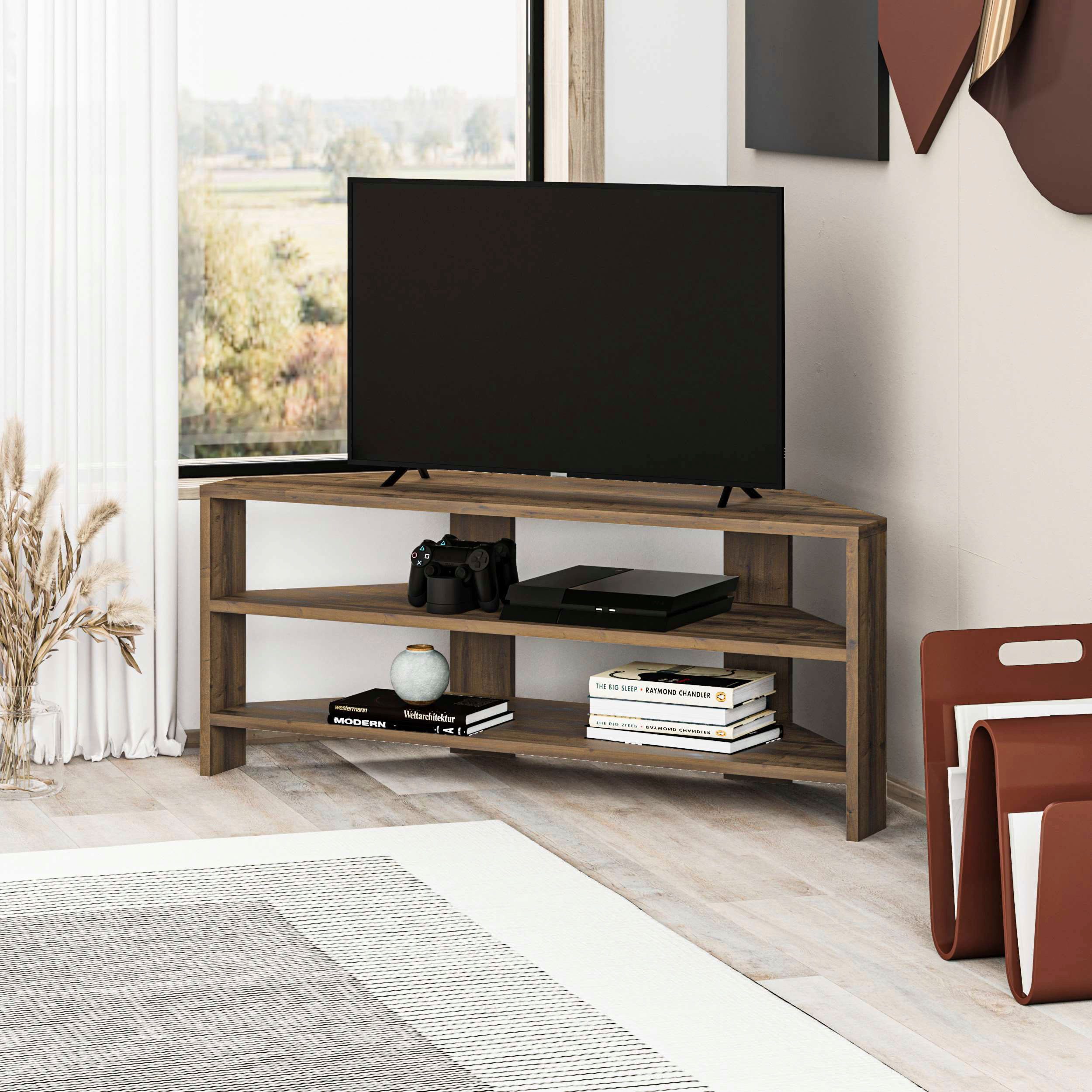 Decortie TV-Schrank "Thales TV Schrank", (Packung), Einfache Montage,Platzs günstig online kaufen