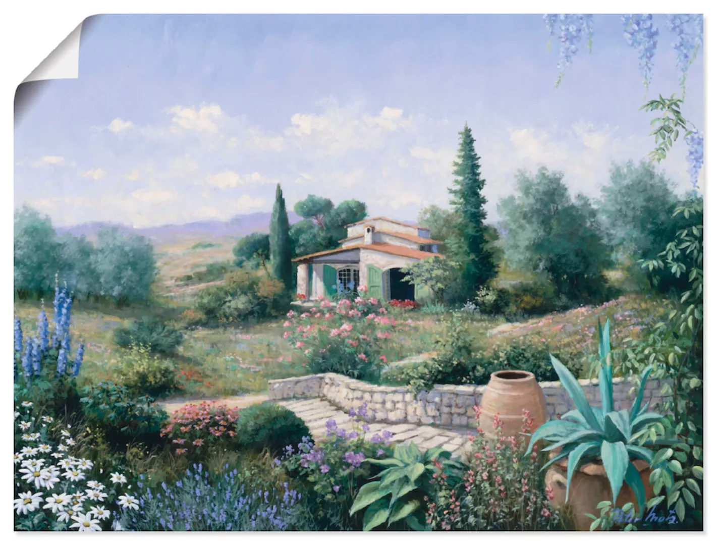 Artland Wandbild "Italienischer Sommer", Vier Jahreszeiten, (1 St.) günstig online kaufen