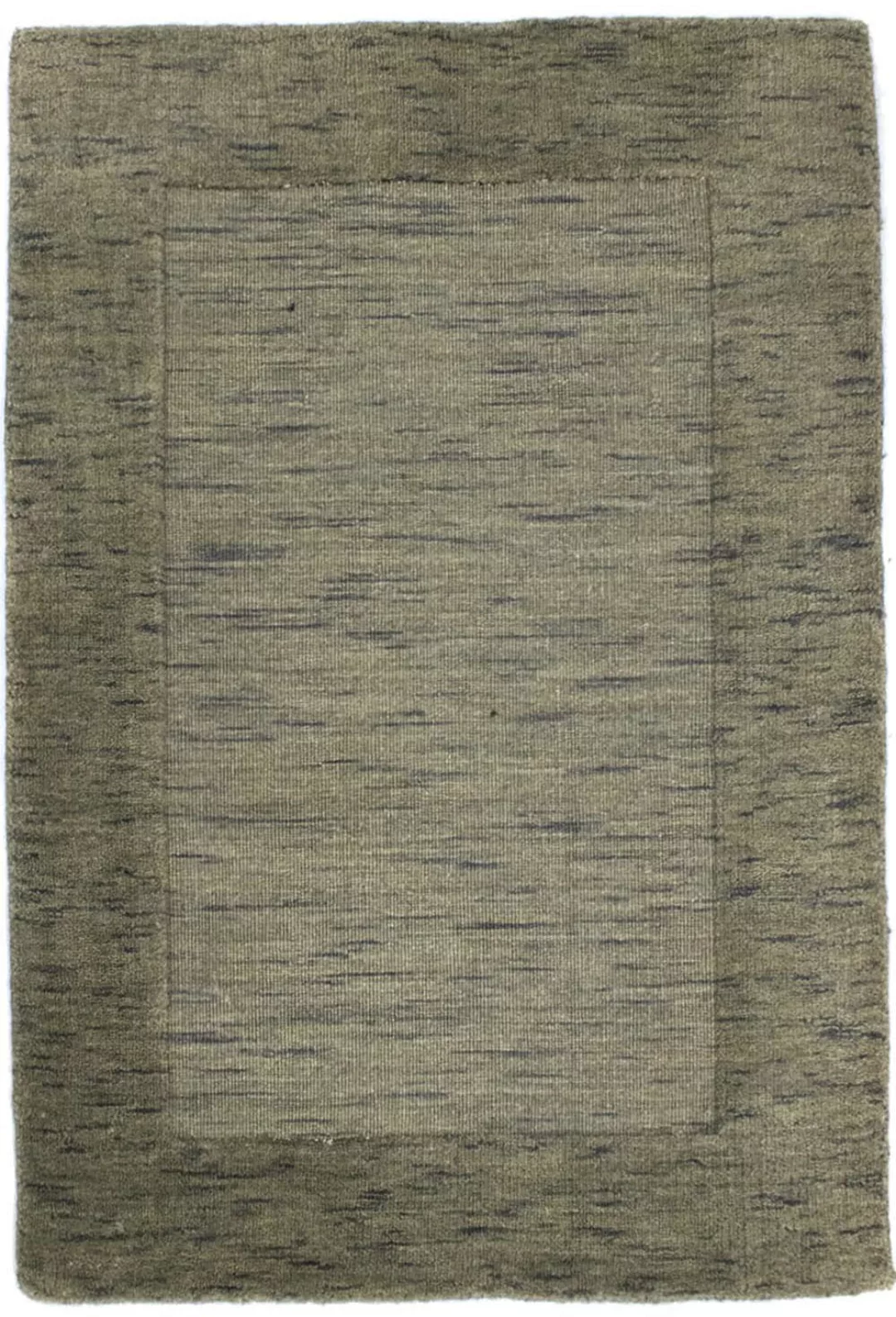 morgenland Wollteppich »Loribaft Teppich handgewebt grau«, rechteckig günstig online kaufen