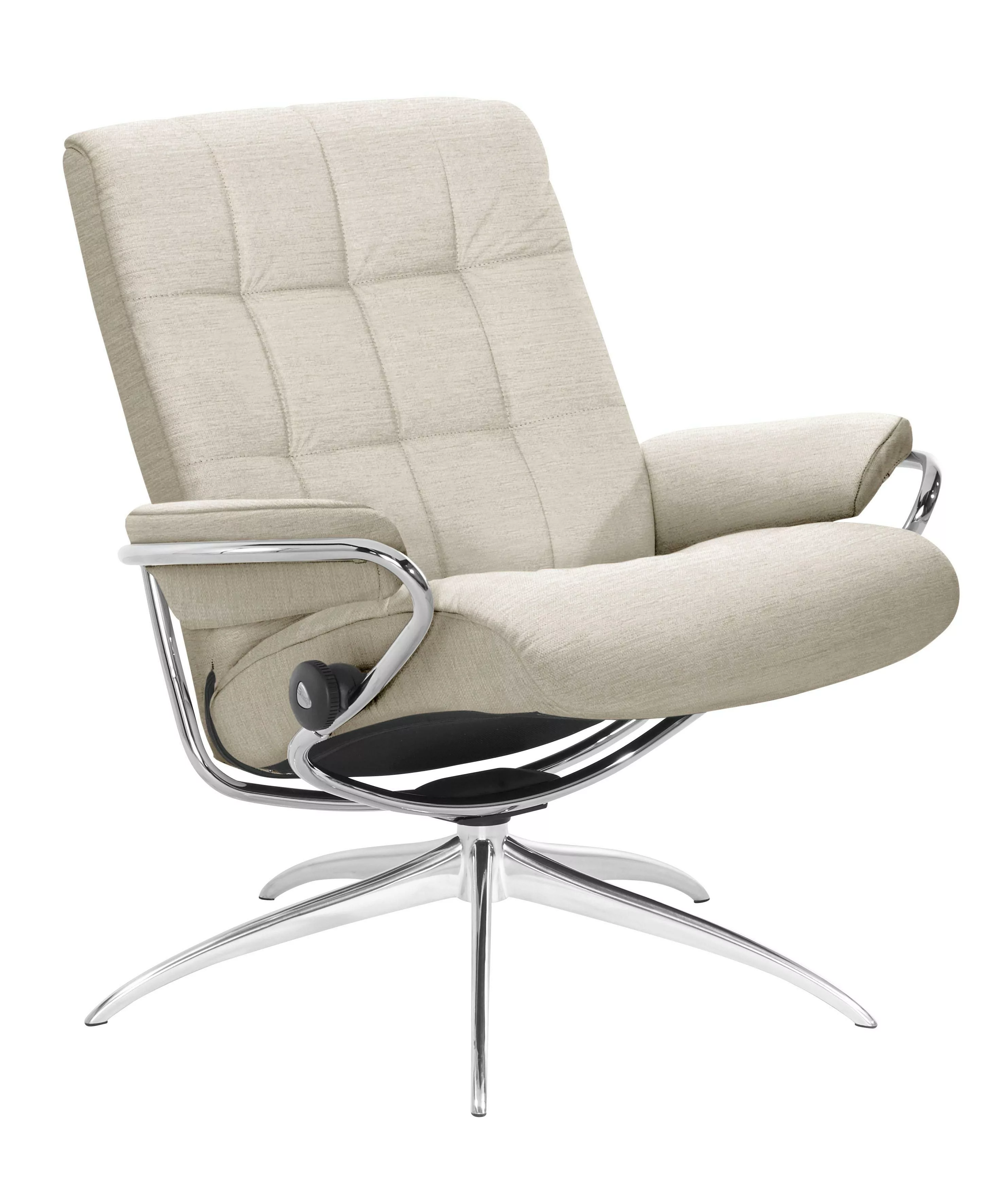 Stressless Relaxsessel "London", Low Back, mit Star Base, Gestell Chrom günstig online kaufen