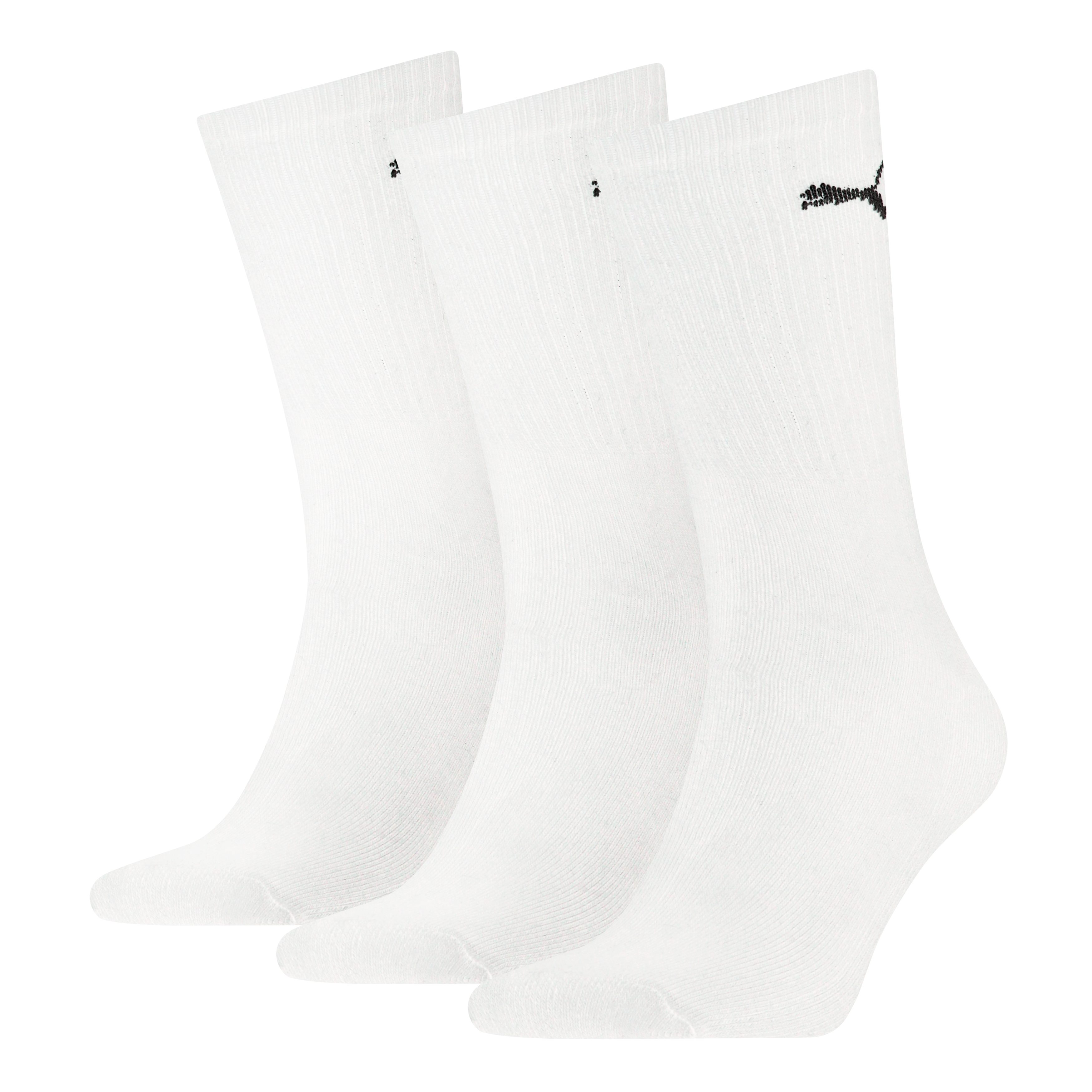 PUMA Socken "PUMA UNISEX CREW SOCK 3P", (3 Paar), mit farblichem Logo günstig online kaufen