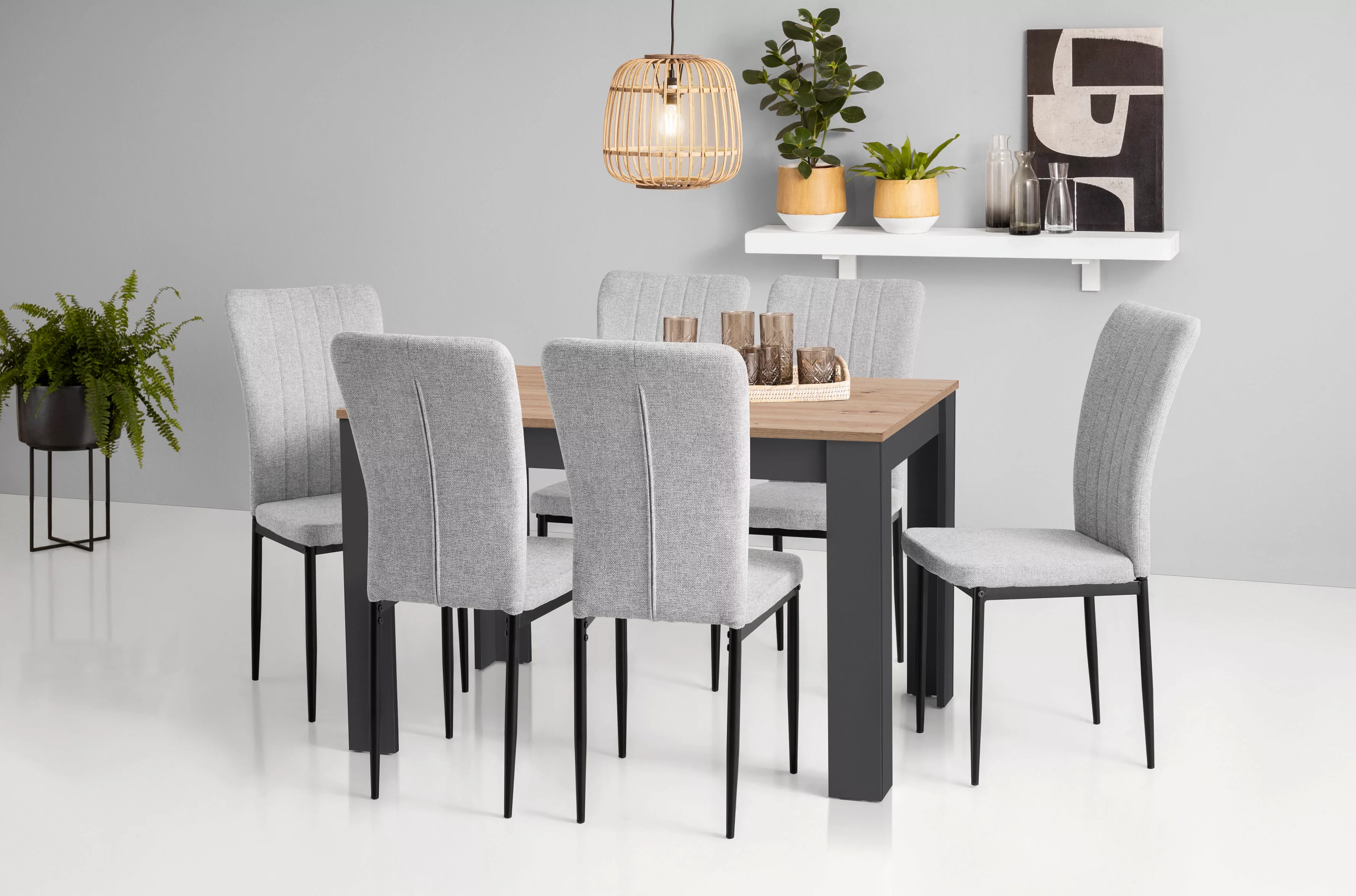 Home affaire Essgruppe "Bergamo", (Set, 5 tlg.), moderne 5 - teilige Essgru günstig online kaufen