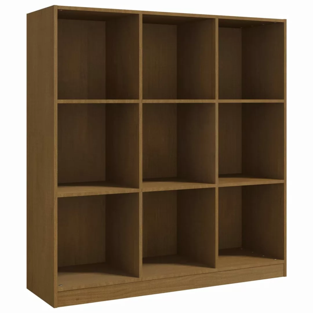 Bücherregal/raumteiler 104x33,5x110 Cm Massivholz Kiefer günstig online kaufen