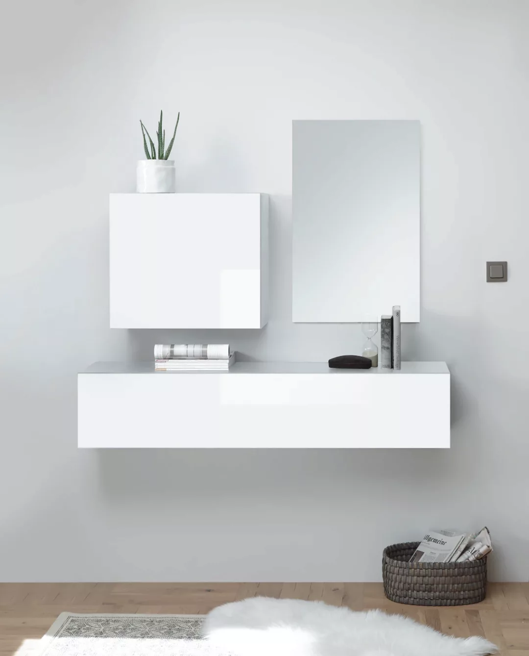 INOSIGN Klapphängeschrank "City", Breite 138 cm günstig online kaufen