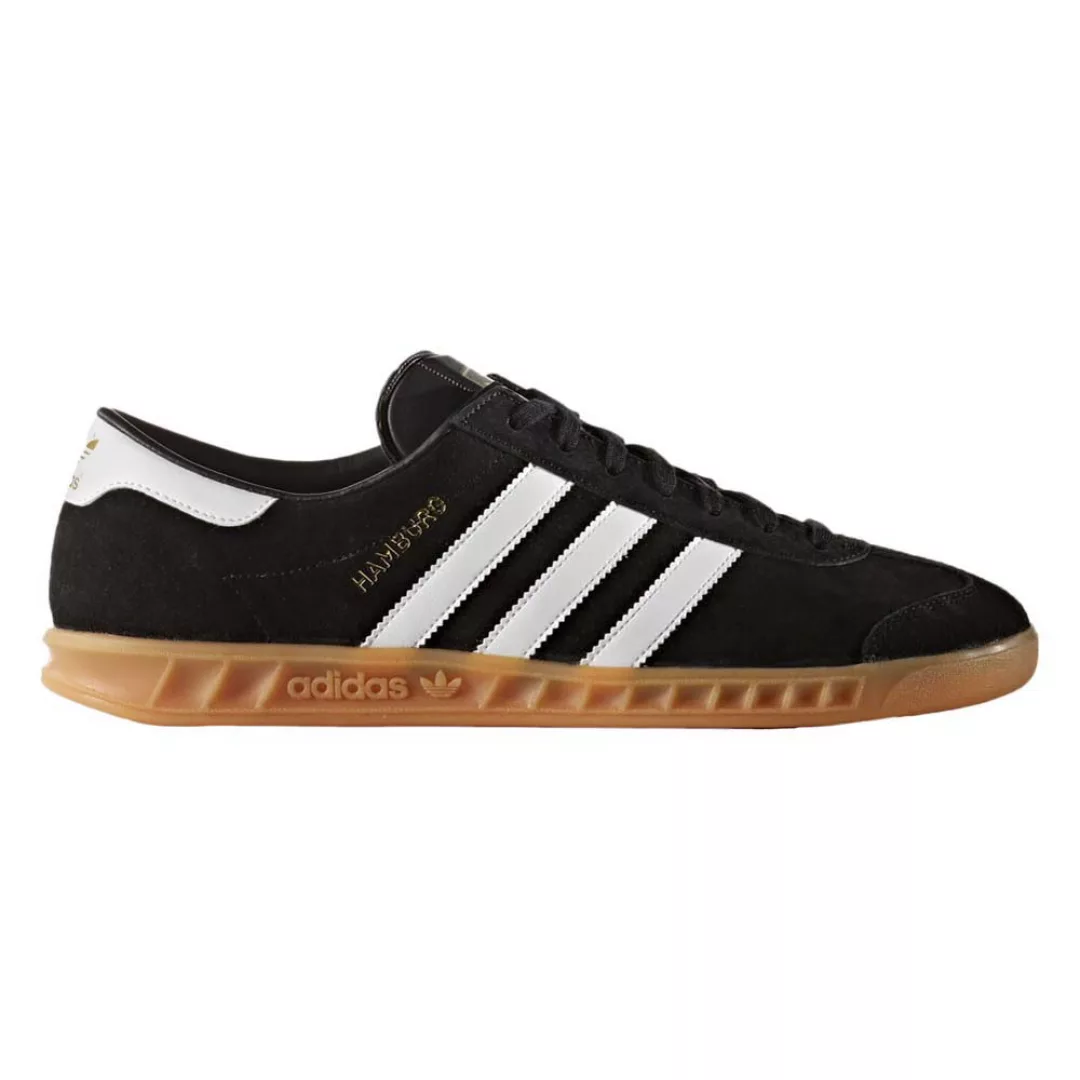Adidas Originals Hamburg Sportschuhe EU 44 Core Black / Ftwr White / Gum 2 günstig online kaufen