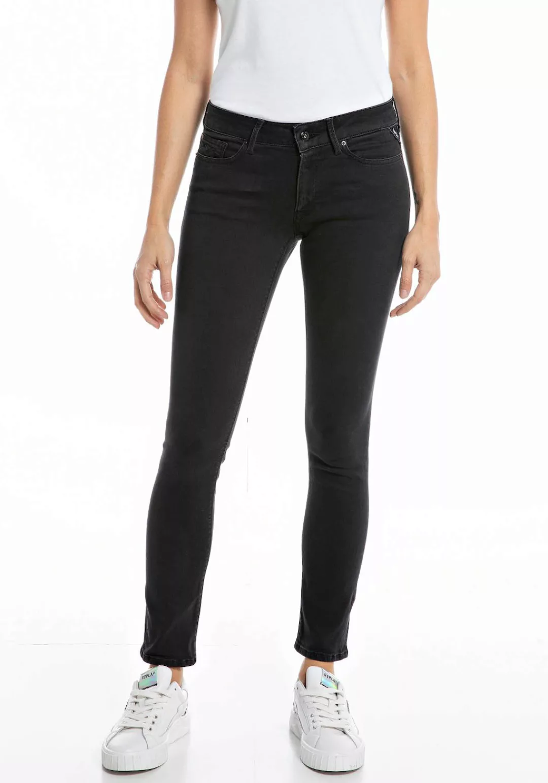 Replay 5-Pocket-Jeans NEW LUZ Skinny Fit in Ankle-Länge günstig online kaufen