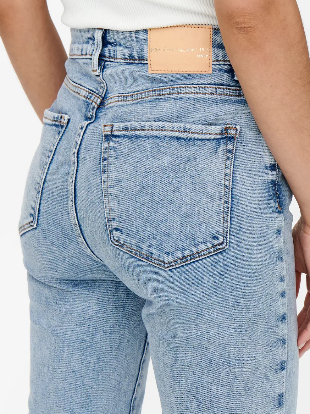 ONLY High-waist-Jeans "ONLEMILY STRETCH HW ST AK DNM CRO789NOOS" günstig online kaufen