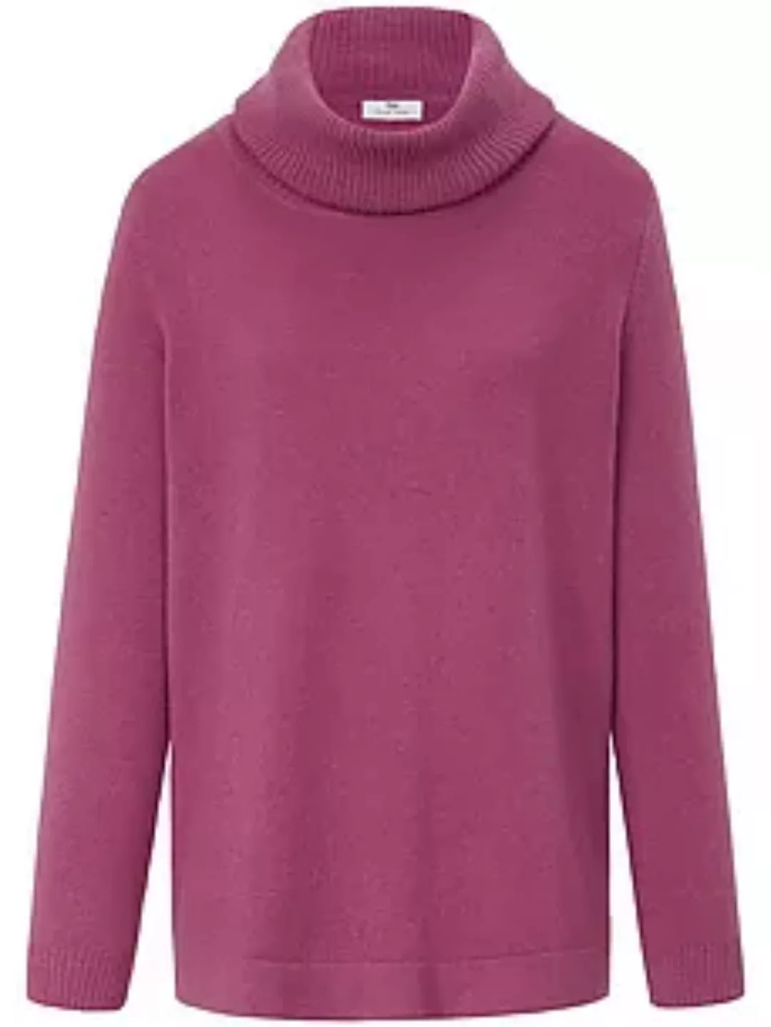 Rollkragen-Pullover aus 100% Premium-Kaschmir Peter Hahn Cashmere rosé günstig online kaufen