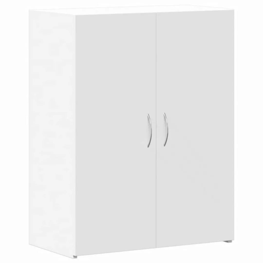 vidaXL Mehrzweckschrank Schrank Mehrzweckschrank Aktenschrank Weiß 60x32x77 günstig online kaufen