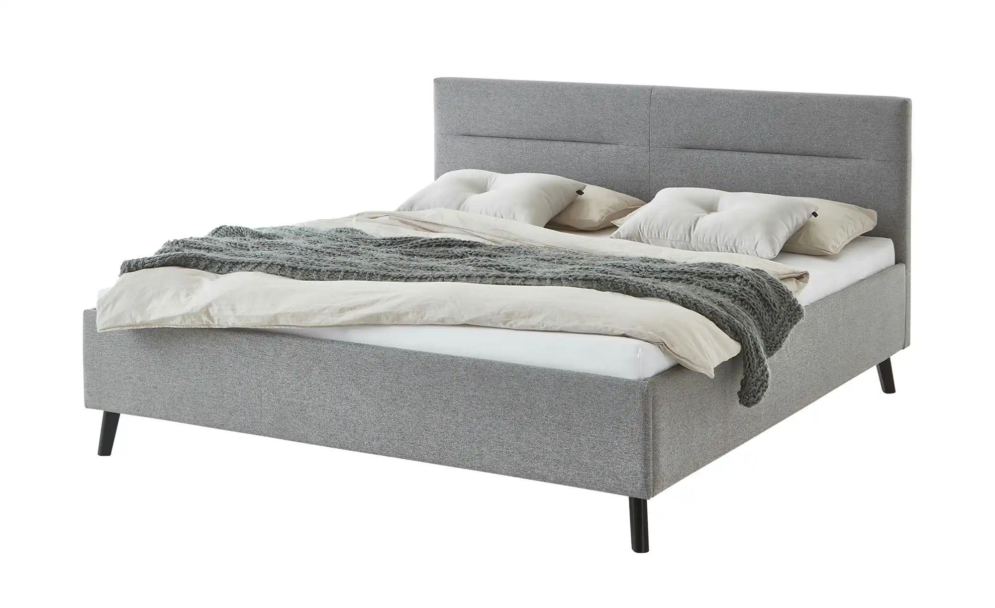 Polsterbett  Saltdean ¦ grau ¦ Maße (cm): B: 188 H: 100 Betten > Polsterbet günstig online kaufen