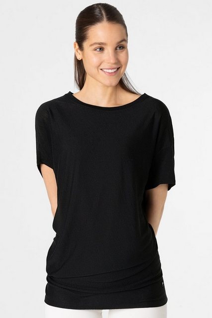 SUPER.NATURAL T-Shirt asymmetrisch geschnittenes W YOGA LOOSE TEE für Damen günstig online kaufen