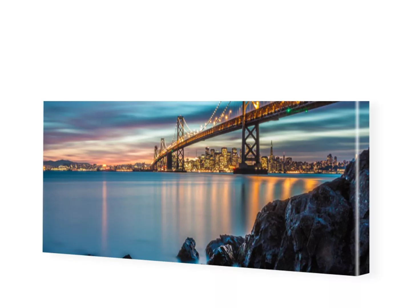Foto auf Leinwand im Format 90 x 45 cm als Panorama im Format 90 x 45 cm günstig online kaufen