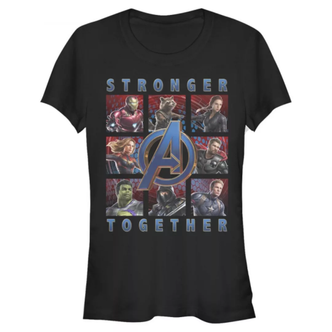 Marvel - Avengers Endgame - Gruppe Boxes Full of Avengers - Frauen T-Shirt günstig online kaufen