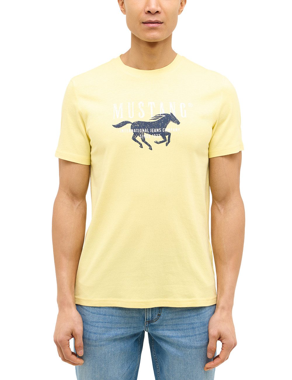 MUSTANG Kurzarmshirt "Herren Style Austin" günstig online kaufen