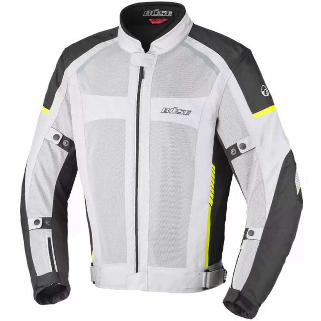 Büse Motorradjacke Büse Santerno Textiljacke hellgrau Herren günstig online kaufen