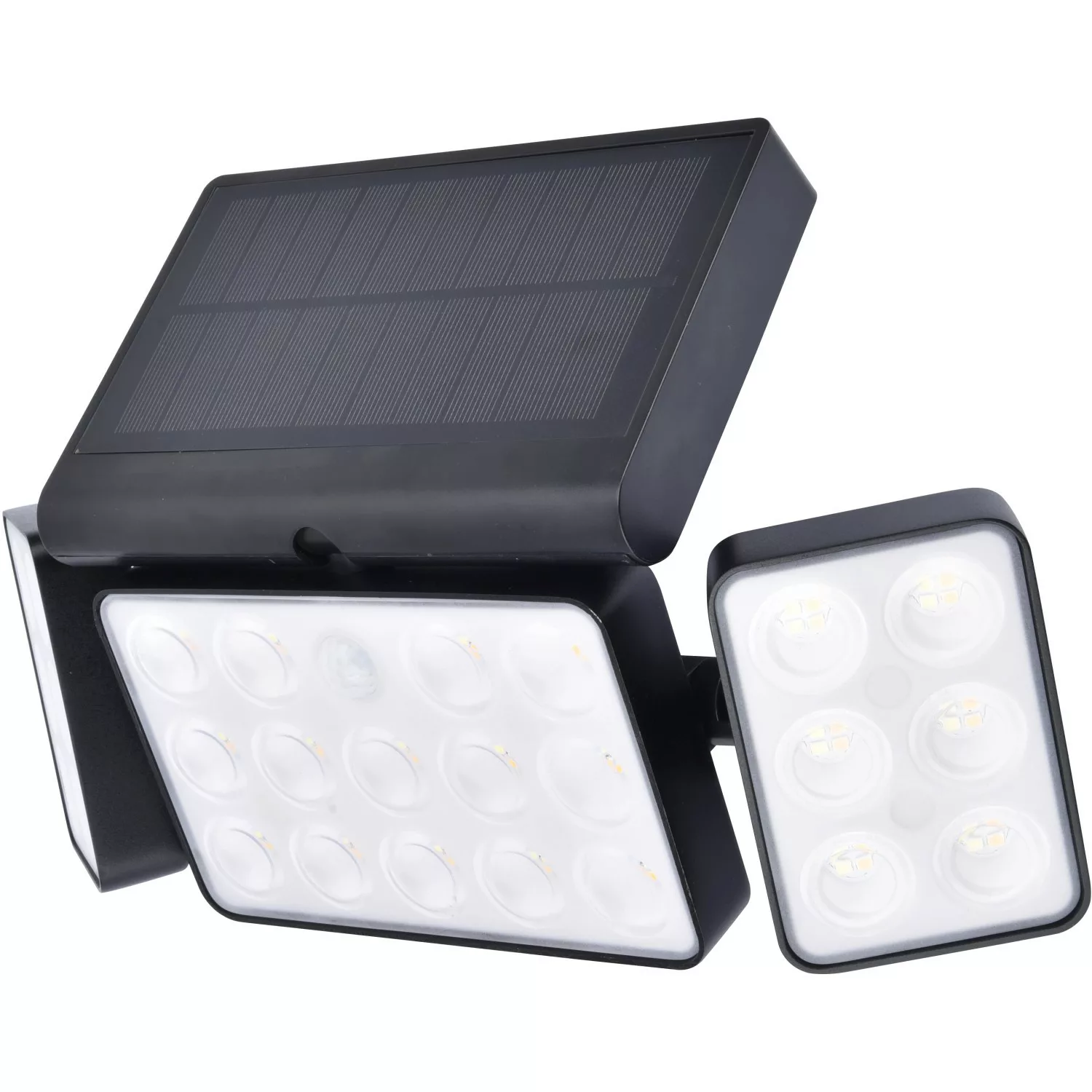 LUTEC LED Solarleuchte "Solar-Aussenwandl. TUDA", 3 flammig, Leuchtmittel L günstig online kaufen