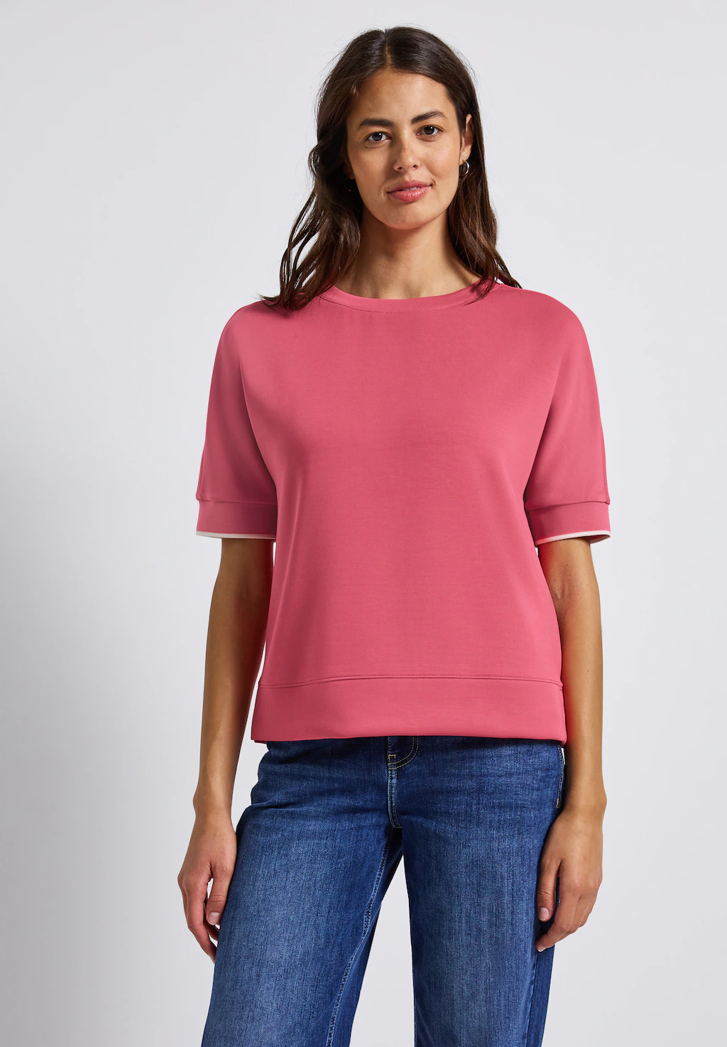 STREET ONE T-Shirt, mit Rundhalsausschnitt günstig online kaufen