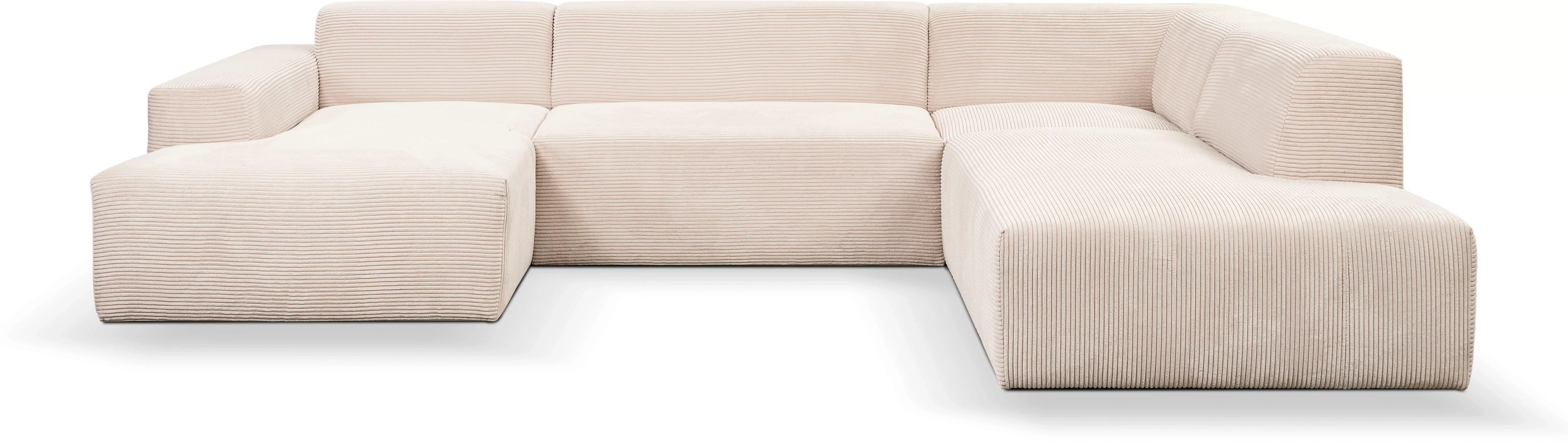 WERK2 Wohnlandschaft "Zeus viel Platz, Breite 330cm, modern und zeitlos, U- günstig online kaufen