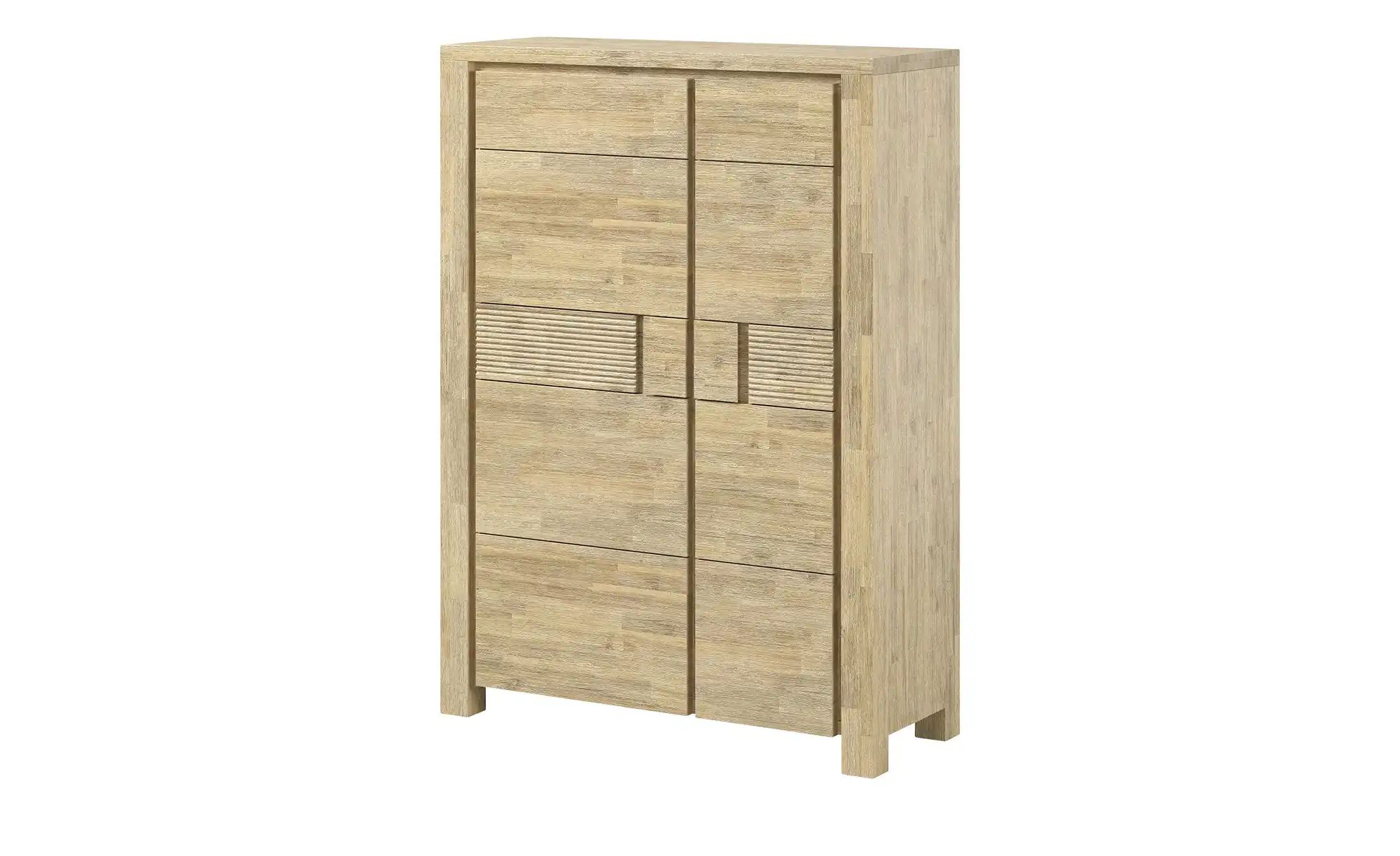 Highboard  Sahara ¦ holzfarben ¦ Maße (cm): B: 102,4 H: 141,5 T: 40.0 Kommo günstig online kaufen