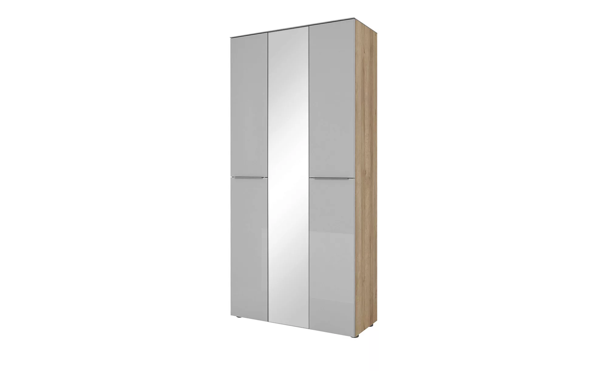 Garderobenschrank - grau - 90,2 cm - 194,6 cm - 40 cm - Garderoben & Kleide günstig online kaufen