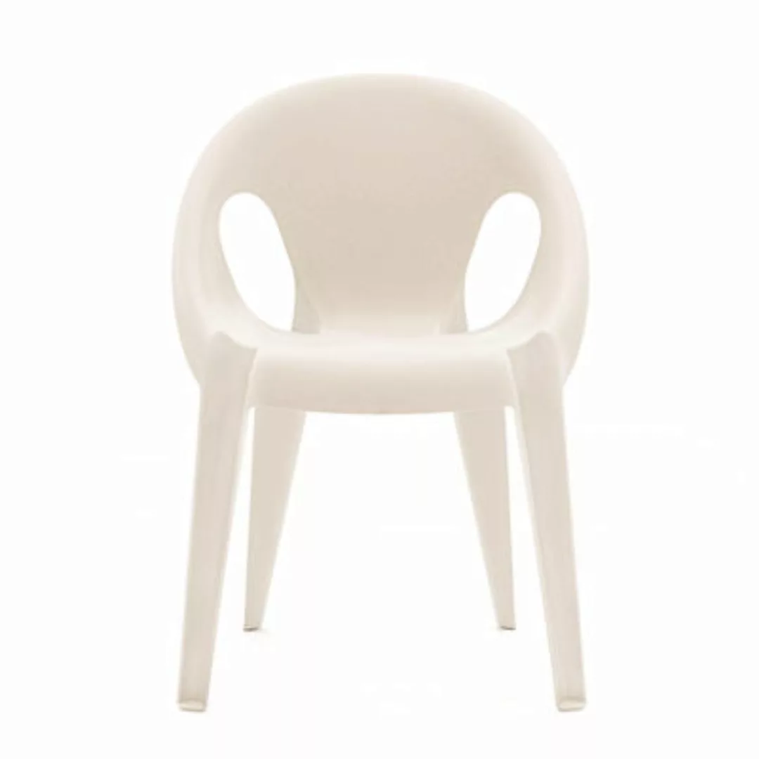 Stapelbarer Sessel Bell plastikmaterial weiß / By Konstantin Grcic / recyce günstig online kaufen
