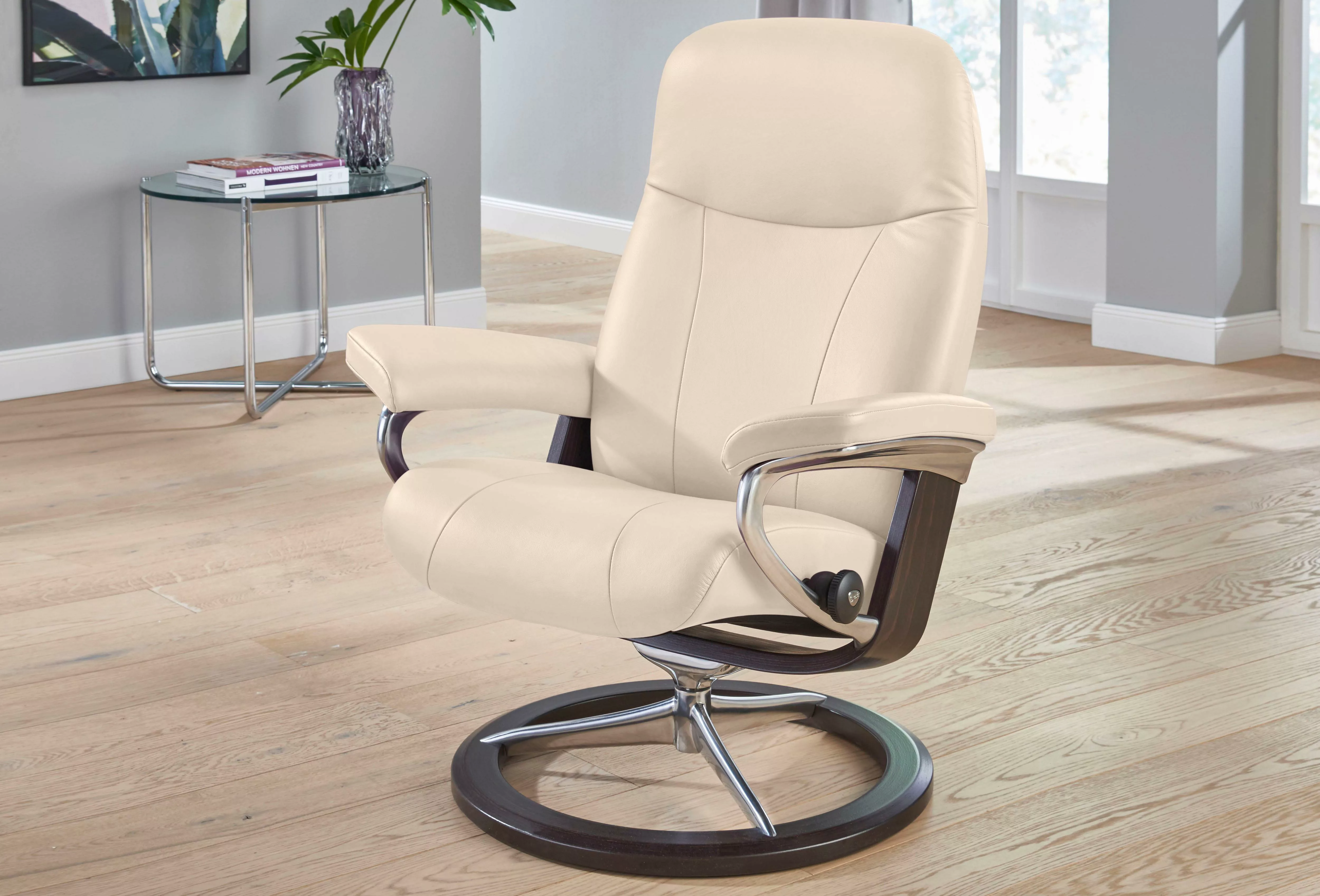 Stressless® Hocker »Garda«, mit Signature Base, Gestell Wenge günstig online kaufen