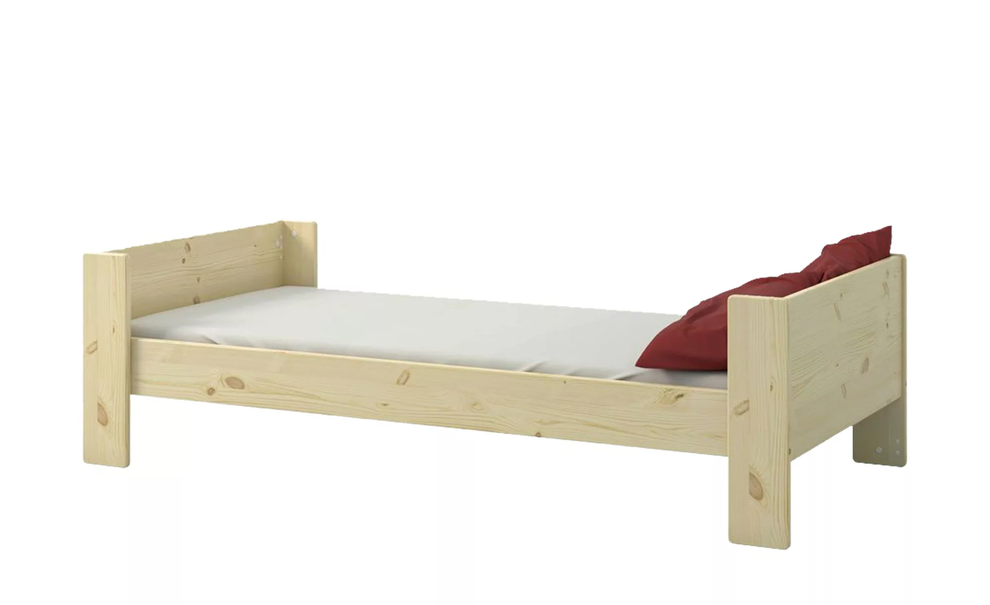 Einzelbett  For Kids - weiß - 206 cm - 63 cm - 102 cm - Sconto günstig online kaufen