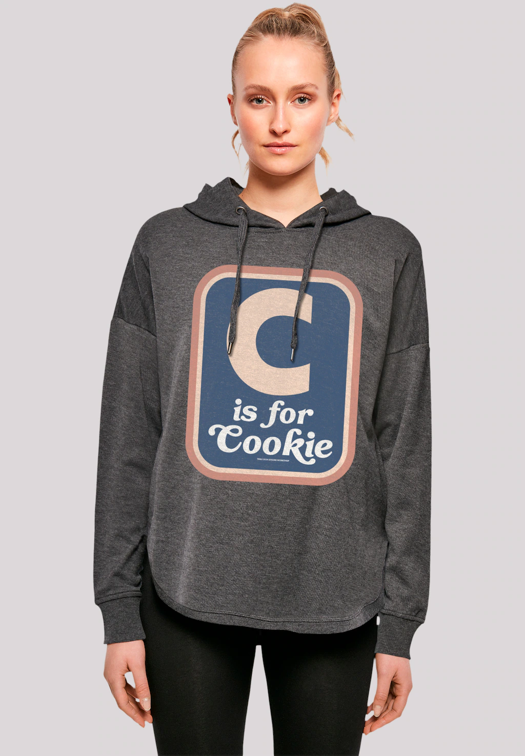 F4NT4STIC Kapuzenpullover "Sesamstraße C is for Cookie", Premium Qualität, günstig online kaufen