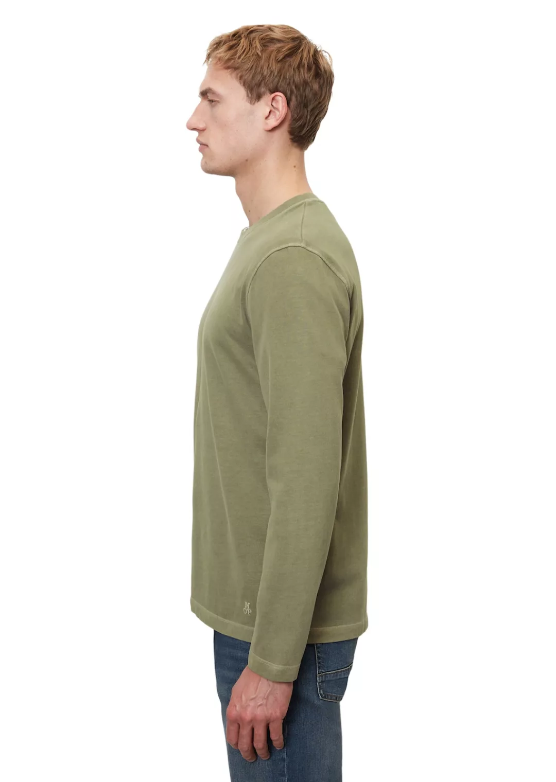 Marc OPolo Langarmshirt "aus Organic Cotton" günstig online kaufen