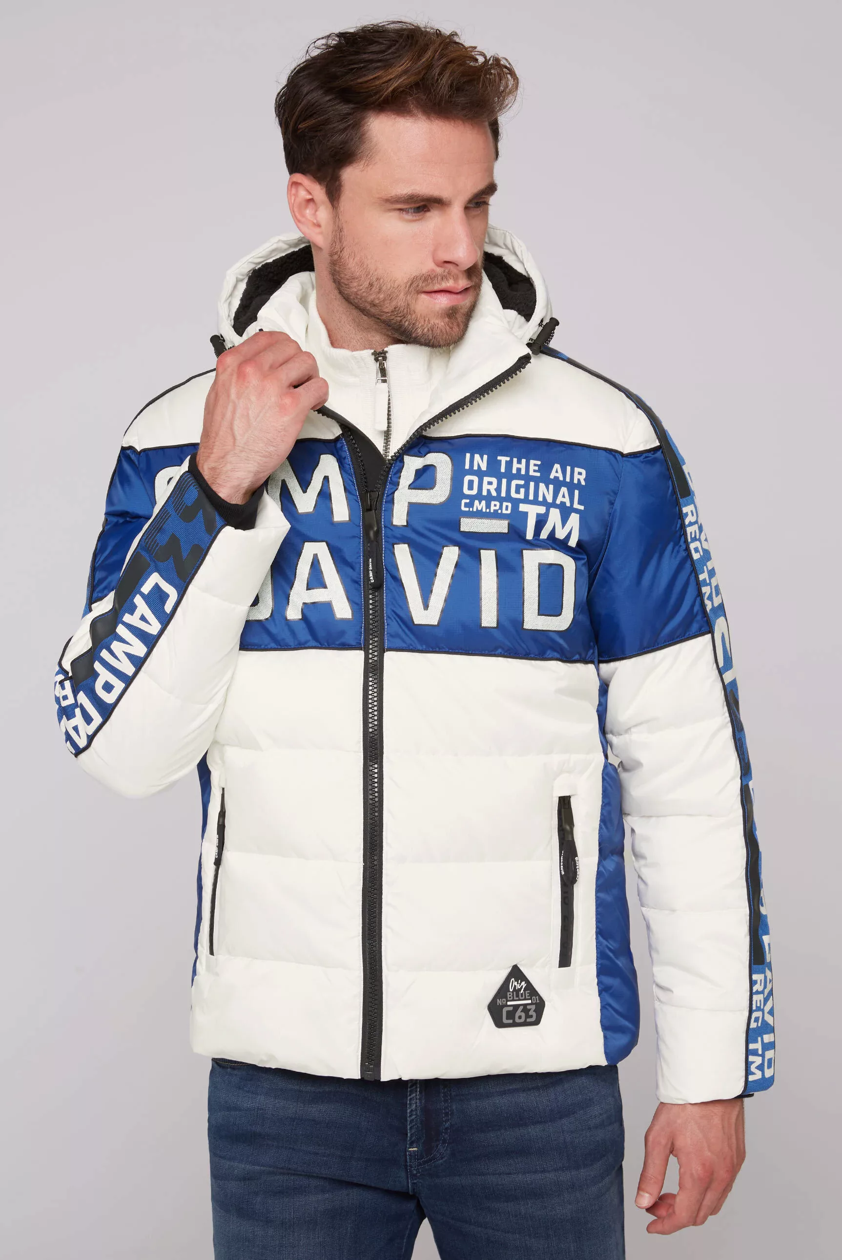 CAMP DAVID Winterjacke, mit Kapuze, mit abtrennbarer Kapuze günstig online kaufen