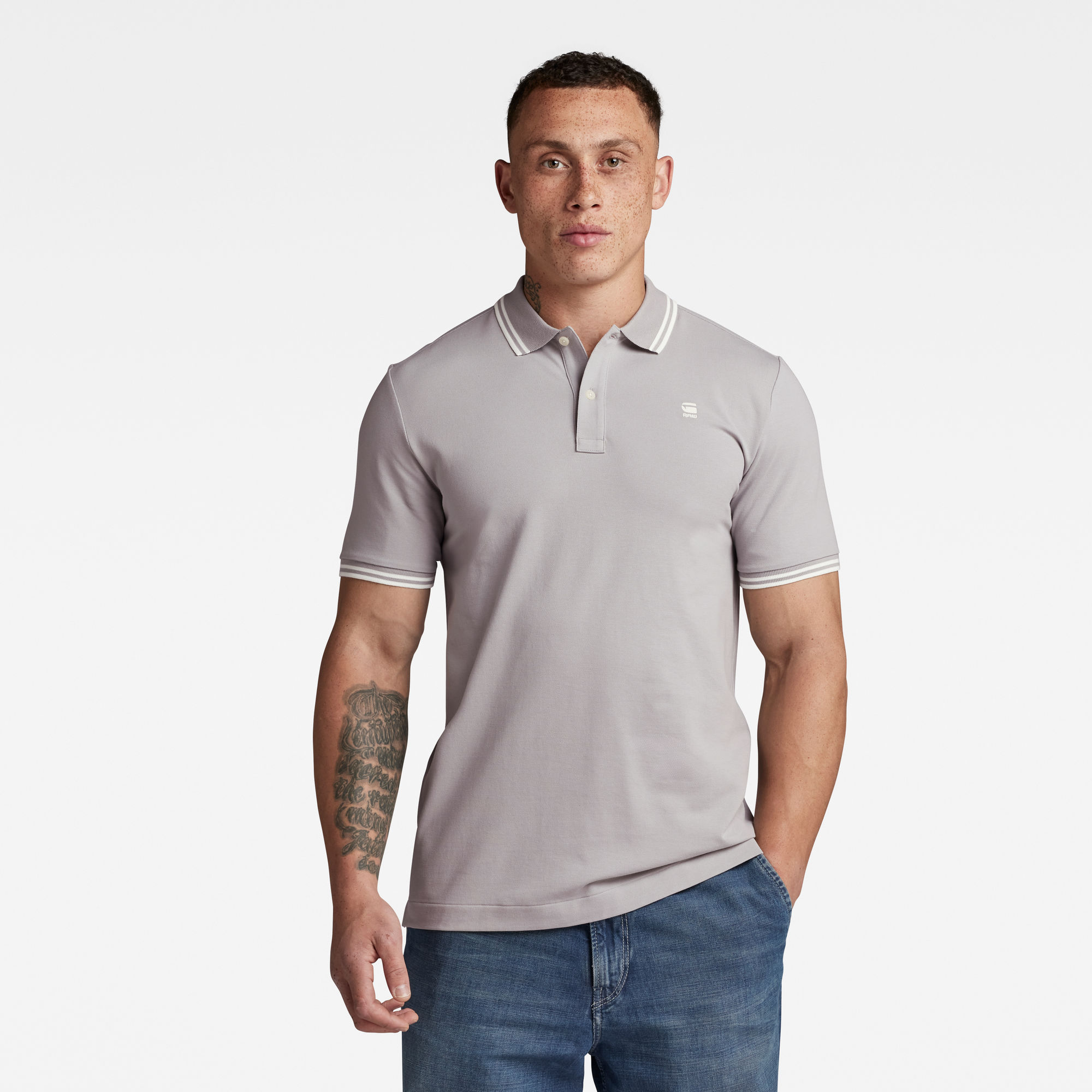 G-STAR Poloshirt "Poloshirt Dunda slim stripe" günstig online kaufen