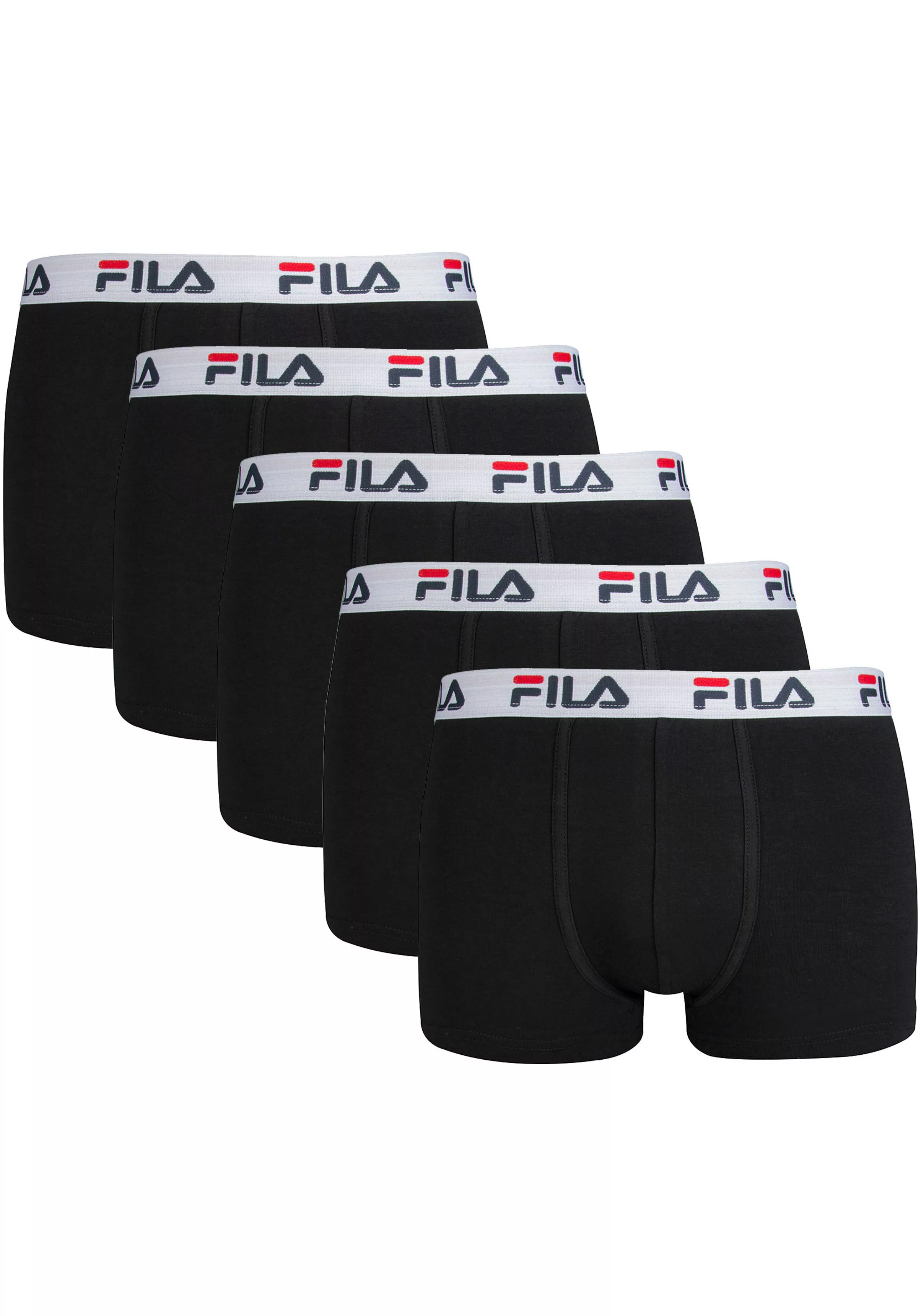 Fila Boxershorts, (Spar-Packung, 5 St.), mit Logobund günstig online kaufen