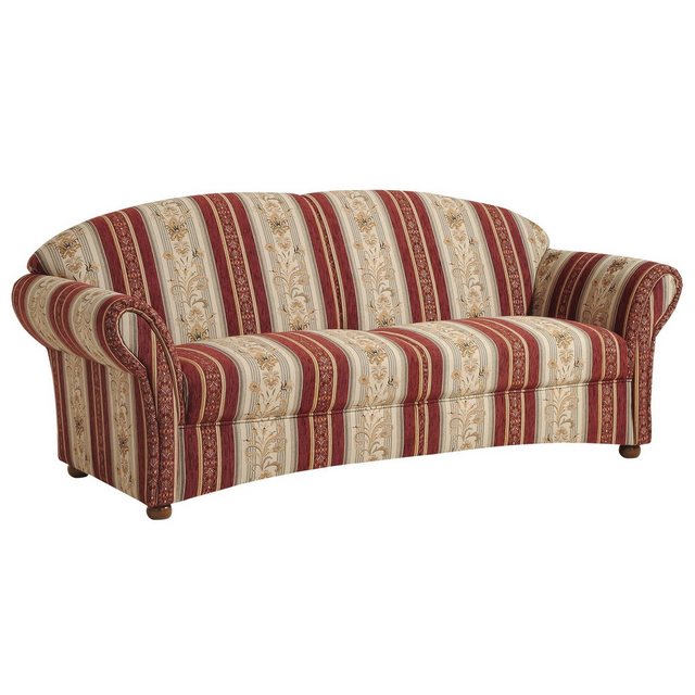 58 aufm Kessel Sofa 2,5-Sitzer Kama Bezug Chenille Buche nussbaum dunkel / günstig online kaufen