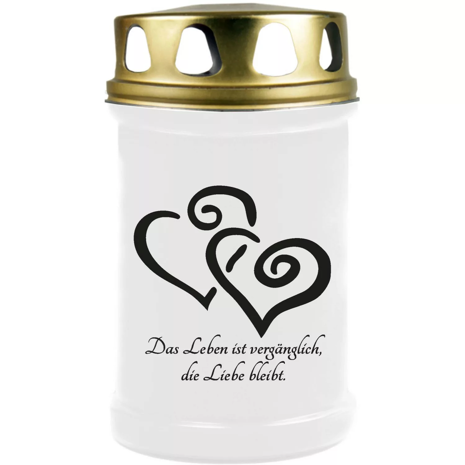 HS Candle Grabkerzen 8er Pack & Motiv 2 Tage Herzen günstig online kaufen