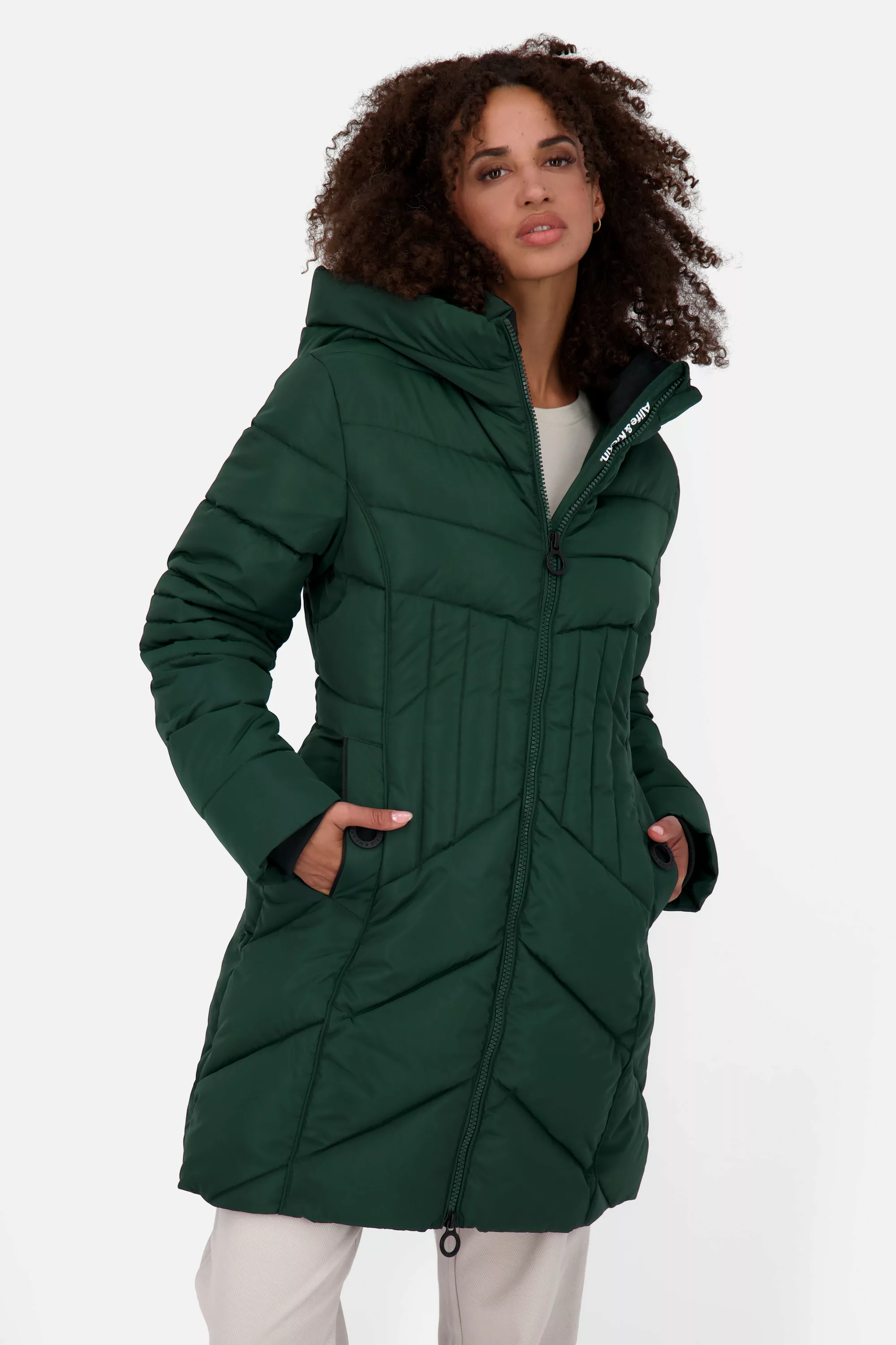 Alife & Kickin Winterjacke "PriskaAK A Puffer Parka Damen" günstig online kaufen