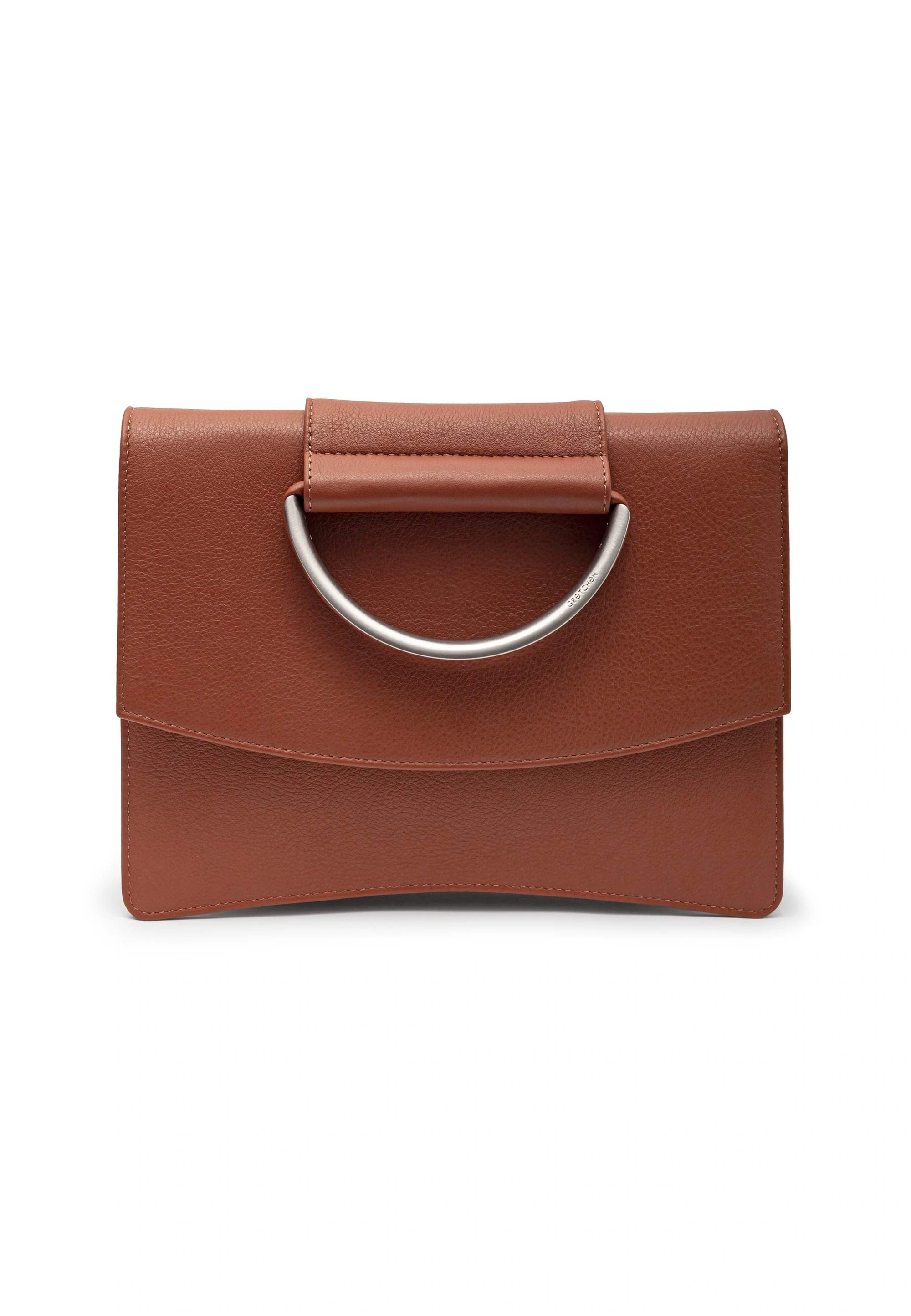 GRETCHEN Schultertasche "Oyster Clutch Three", aus italienischem Kalbsleder günstig online kaufen