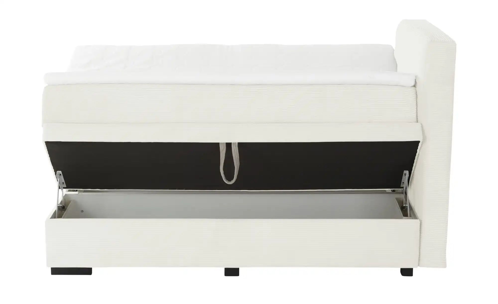 Boxi Boxspringbett mit Bettkasten Boxi Classic ¦ creme ¦ Maße (cm): B: 140 günstig online kaufen