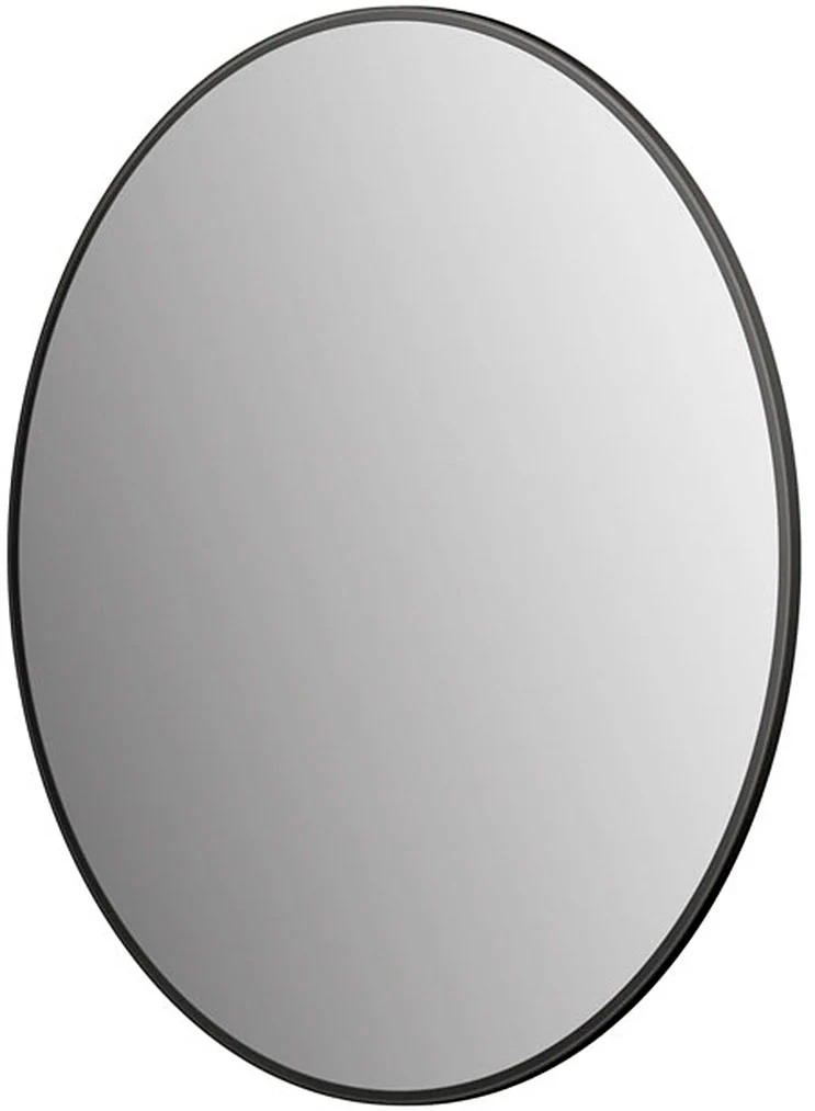 Talos Badspiegel "Picasso schwarz Ø 60 cm", hochwertiger Aluminiumrahmen günstig online kaufen