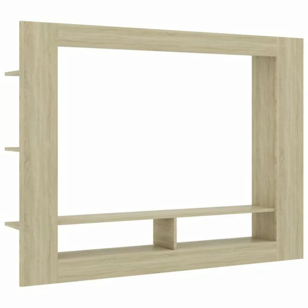 furnicato TV-Schrank Sonoma-Eiche 152x22x113 cm Holzwerkstoff (1-St) günstig online kaufen