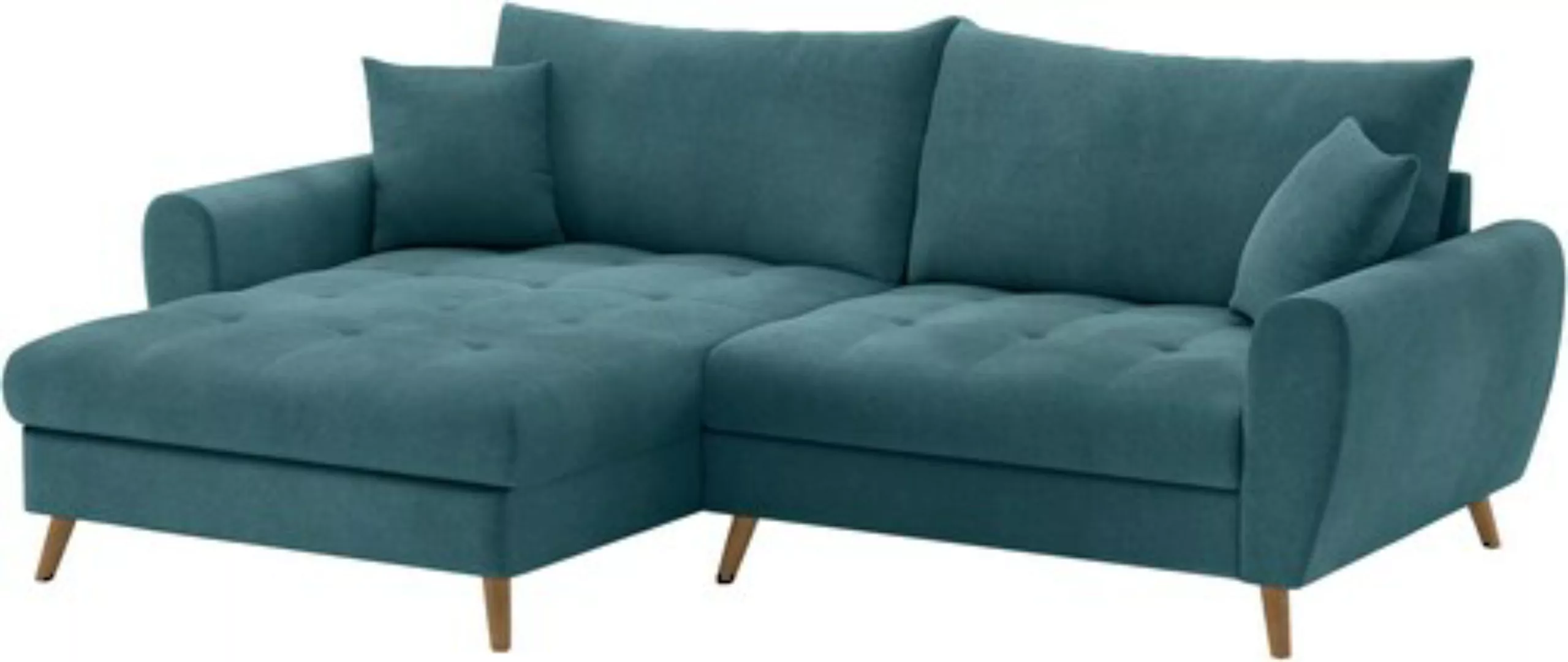 Mr. Couch Ecksofa "Blackburn II, L-Form", Mit Kaltschaumpolsterung bis 140 günstig online kaufen