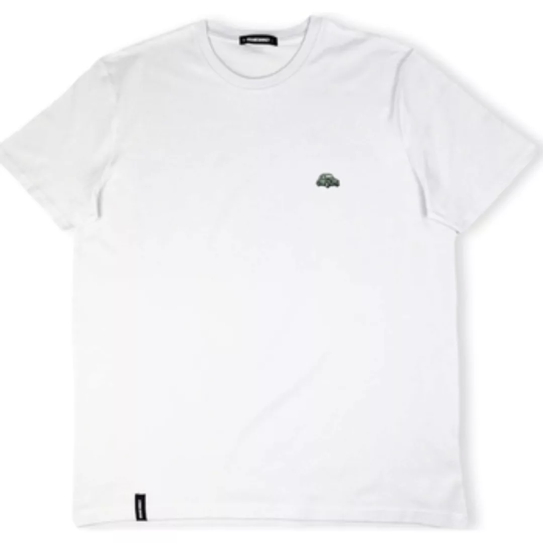 Organic Monkey  T-Shirts & Poloshirts Summer Wheels T-Shirt - White günstig online kaufen